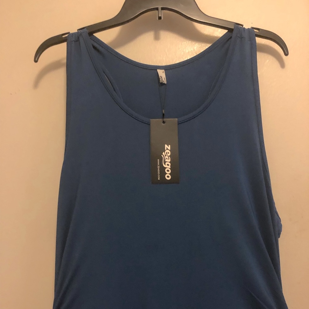 Zeagoo Ruched Bodycon Dress New/NWT - Picture 4 of 8
